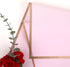 20 Sheets Waterproof Flower Wrapping Paper, Pastel Pink Floral Bouquet Packaging Paper for DIY Gift Crafts