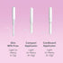 Multipack, (72 Count, Rael Tampons, Compact Applicator Tampon Made with Organic Cotton, Regular and Super Absorbency