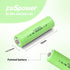 AA Rechargeable Batteries Rechargeable AA NiMH 600mAh Batteries for Outdoor Garden Landscaping String Lights Flashlight Mice (12 Count (Pack of 1))