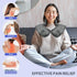 Microwavable Heat Pad for Neck and Shoulders, Weighted Moist Heating Wrap for Pain Relief