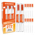 Pack 12 DR PERFECT Extra Hard Toothbrushes Firm Toothbrush for Smoker's Teeth Whitening
