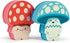 Genuine Fred Fun Guys, Mushroom Kitchen Sponges, Set of 2, Multicolored