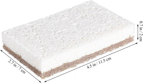 FRCOLOR Scrub Sponges Kitchen 12 Count – Cleaning Sponges Scrubber Sponge Household Cleaner Tools for Washing Dishes