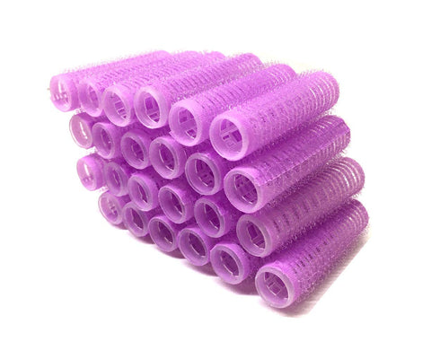 Pack of 24 Self Grip Mini Small Hair Curlers Vented Rollers for Pro Salon Hairdressing