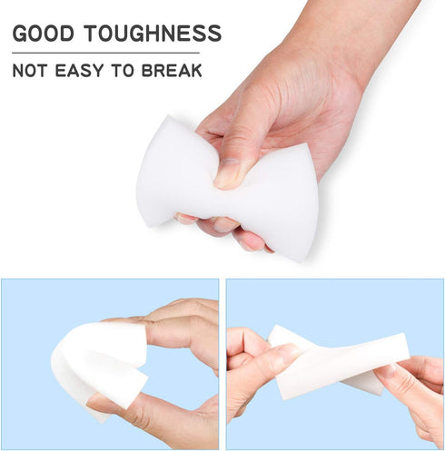 Trendbox 50 Pack Melamine Sponges - Magic Cleaning Sponges in Bulk for Dishes and Eraser Cleaning