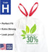 Extreme Consumer Products Trash Bags, 50 Count, Compatible with Simplehuman Code H, Durable Drawstring Liners