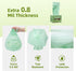 OMOTIYA 3 0.8 16.9" 17.7", 50 Count, Compostable Trash Bags, Small Compost Bags Gallon, Extra Thick Mils, x Compostable