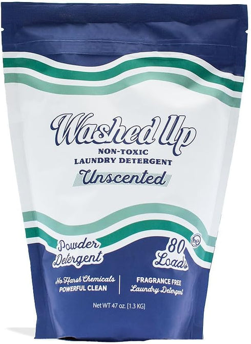 Unscented Laundry Detergent Powder | Fragrance-Free | Safe for Sensitive Groups |