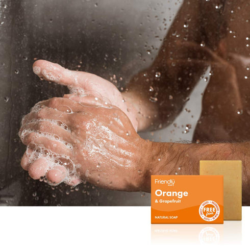 Orange Grapefruit Soap Bar, 95 GR