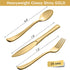 HOMIX 175Pcs 25 Pink and Gold Party Supplies, Disposable Gold Dots on Pink Paper Plates Cups and Napkins, Gold Plastic