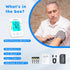 Upper Arm Blood Pressure Monitor, Automatic Digital BP Machine with Backlit LED Screen, Adjustable Cuff, BPM Model
