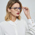 JOSCHOO Computer Reading Glasses Blue Light Blocking Readers for Men and Women (Purple Stripe, 3.0)