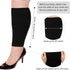 Syhood 6 3XL Pairs Wide Plus Size Calf Compression Socks Leg Brace Socks, Calf Compression Sleeves for Runners, Shin
