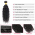 Kinky Curly Bundle Human Hair 8A Unprocessed Virgin Remy Kinky Curly Hair (1 Bundle, 100g, Natural Color, 12")