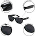 Yogo Vision Bifocal Reading Sunglasses, Classic Retro Style UV400 Sun Protection Eyewear for Men Women