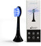 Sparx Toothbrush Replacement Heads, Black Brush Heads with Blue Light Therapy for Gum Care, 1 Pack