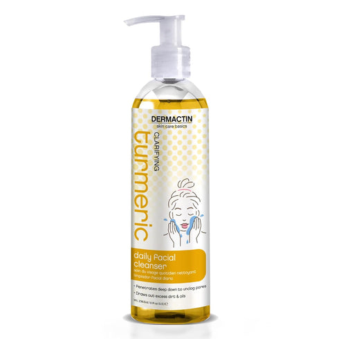 Turmeric Cleanser, Daily Facial Cleanser, 8 Ounce