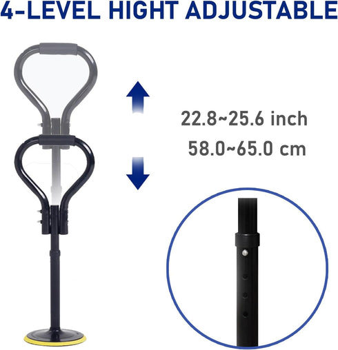 Standing Assist Aid for Seniors - Adjustable Mobility Device to Help Get up from Floor - Stable Support Handle