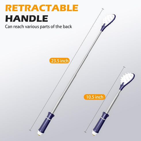 iunxkmi 23.5 inches Back Scratcher for Adults | Back Itch Relieve | Extendable Scratcher for Men Women Portable