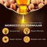 Hair Oil Serum for Frizzy Hair - Morocco Oil Silk Bright Frizz-Free Serum | Smoothing Natural Hair Care (2Pcs)