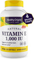 Healthy Origins Vitamin E, 1,000 IU (Natural) Mixed Tocopherols, 120 Softgels