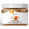 SPA REDI Exfoliating Scrub Pumice Gel, Milk and Honey, 16 Oz - Body Exfoliator with Hyaluronic Acid
