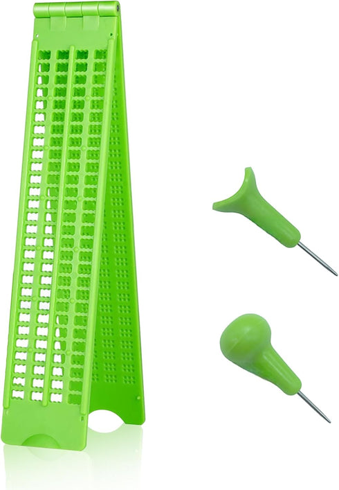 YKEBVPW Braille Slate and Stylus Writer Kit Label Maker Typewriter Machine Learning Tools