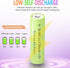 Teneyuuo 8 Packs 1.2V 1700mAh NI-MH AA Rechargeable Batteries Long Lasting for Home Device, Electric Toys, Remotes Toy