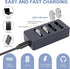 JOXIYECLTL CR2025 3V Batteries(5PCS) Rechargeable Battery with Charger Coin Button Cell Lithium-ion