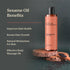 Life & Pursuits 100% Cold-Pressed Unrefined Sesame Oil for Hair and Skin, Nourishing Moisture (6.76 Fl Oz)