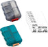 NCGDPZY Portable Pill Organizer with 81 Labels & Strong Lock - Travel Pill
