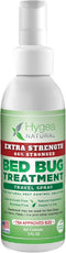 Bed Bug & Mite Extra Strength 3oz Travel Spray by Hygea Natural, TSA Approved, Child & Pet Safe