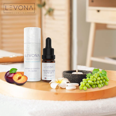 Sunset, 10ml Levona Scent Essential Oils - Scents for Home, Hotel & Office Use - Perfect for Home Diffuser