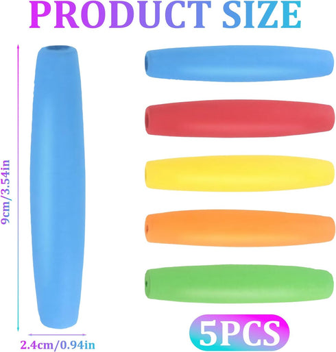 panthra 5 (5 Pcs of Foam Tubing, Foam Tubing for Handle Grip, Built up Grip Aid for Utensils, Comfortable Feel