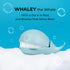 Whale Dish Brush Cute Whale Scrub Brush for Dishes & Veggies, Palm Cleaning Brush, Funny Kitchen Gadget, Sink