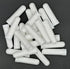 zison Nasal Inhaler Tubes Kit - 24 Empty Tubes with Wicks, 12 Extra Wicks, 36 Writable Stickers, 2 Mini Droppers, 1