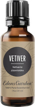 Edens Garden Vetiver Essential Oil, 100% Pure Premium Grade, 30 ml (1 fl oz)