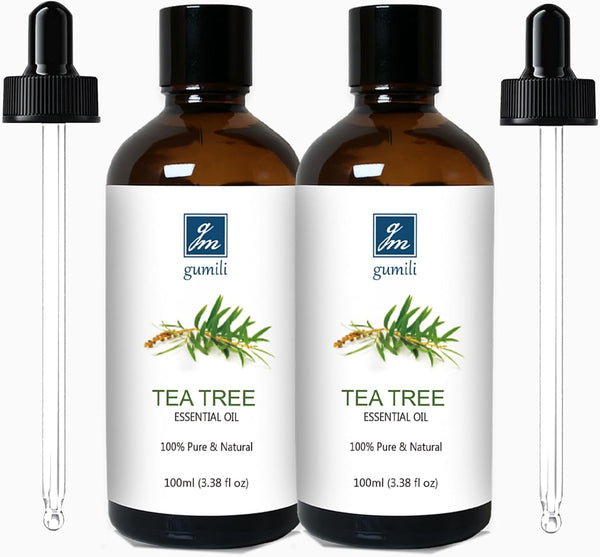 Tea Tree Essential Oil 200ML, Pure Oil for Diffuser Aromatherapy and Home Cleansing Beauty Care