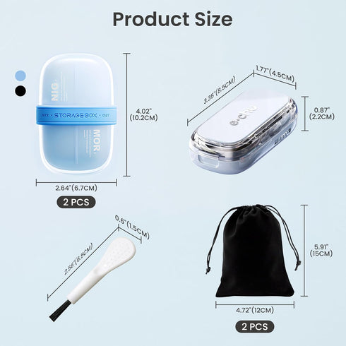 Pills,1/2 (3 Travel Pill Organizer,Medicine Pill Box Case&Pill Cutter for Small Tiny Pill Splitter Cuts Multiple