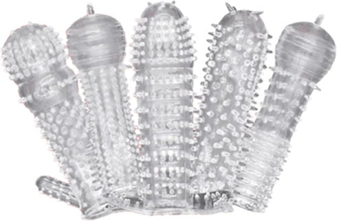 XCASLY Condoms for Male, Transparent 5 Pieces
