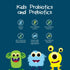 Intelligent Labs 6 Billion CFU Kids Probiotics with Prebiotics, Chewable Probiotic for 10x Effectiveness, 60-Day Supply
