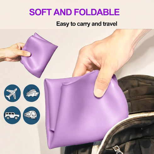 Silicone Adult Bib, Adjustable and Washable Bib for Men & Women, Waterproof for Elderly with Crumb Catcher