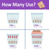 NeatClear 32 (32 Laundry Detergent Sheets - Travel Size - Lavender Scent Strips Loads) - Concentrated Liquidless