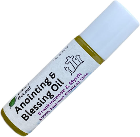 Urban ReLeaf Anointing and Blessing Oil Roll-On ! Smells Great! Frankincense, Myrrh,