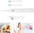 ZUNOXAZ Electric Toothbrush USB Charging Waterproof Five-Speed Vibration Soft Bristle Built-in Battery White