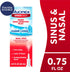 Mucinex Nasal Decongestant Spray, Sinus-Max Severe Nasal Congestion Relief, 0.75 Fl Oz (Pack of 4) - Fast Acting,