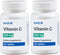 MAJOR Vitamin-C 250 mg Ascorbic Acid Tablets, 100 CT - Pack of 2