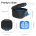 BVN Leakproof Denture Cup, Upgraded Storage Bath Box with Filter for Soaking Dentures, Travel Cleaning Case