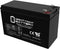 Mighty Max ML7-12 Battery - 12V 7.2AH Replacement UPS for APC Back-UPS 550 BE550G