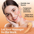 muosiz 3 TMJ Relief Products Jaw Massager,Neck Massager with Rolling Massage Balls,Vibrating and Heating, Real-Like